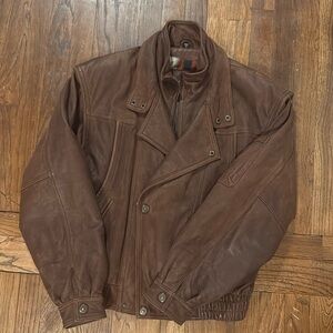 Vintage Leather Jacket from Saxony
